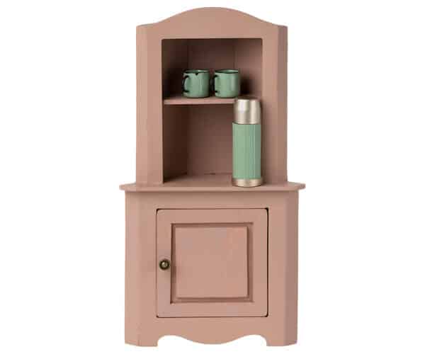 maileg miniature corner cabinet toy rose