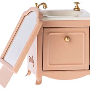 maileg sink dresser with mirror toy powder