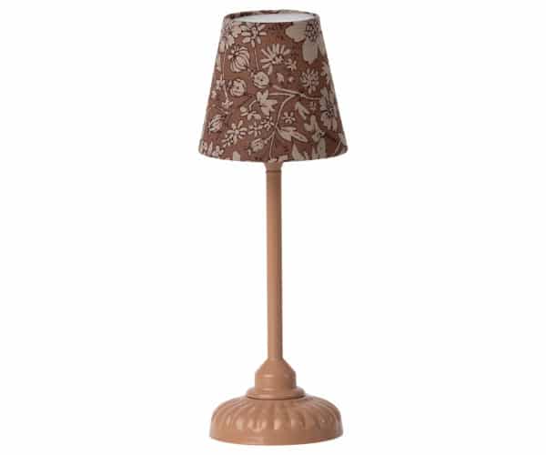 maileg vintage floor lamp small dark powder