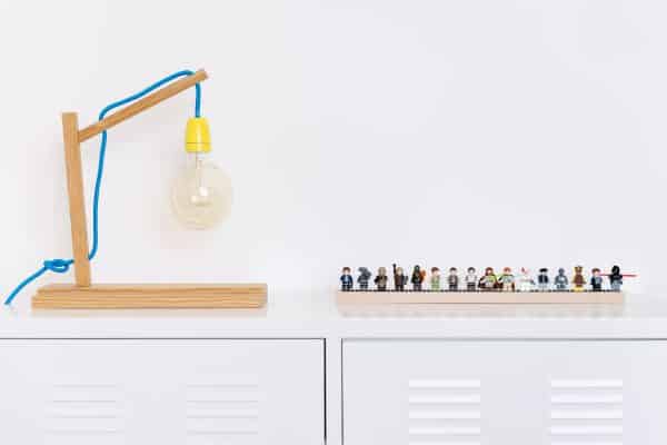 Kids Shelf-Beechwood Lego Play - Image 2