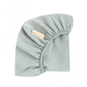 melody moses fitted sheet riviera blue look