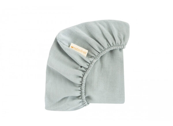 melody moses fitted sheet riviera blue look
