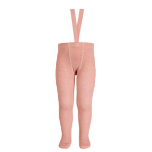 merino tights with elastic suspenders make up
