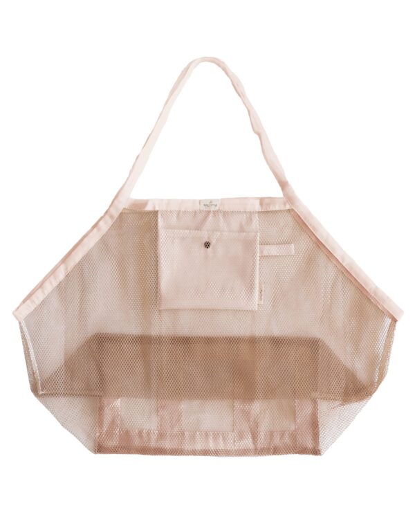 meshies beach bag xl soft coral