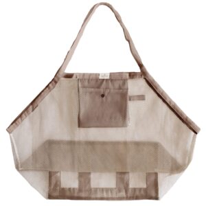 meshies beach bag xl taupe