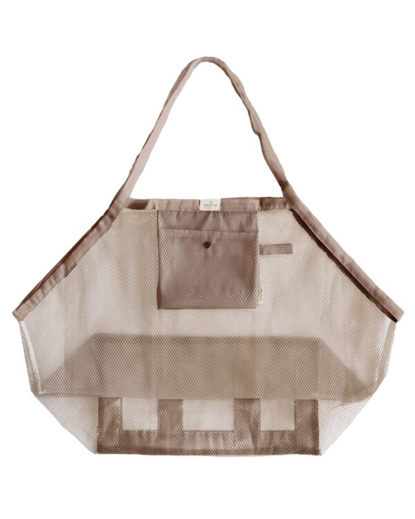 meshies beach bag xl taupe