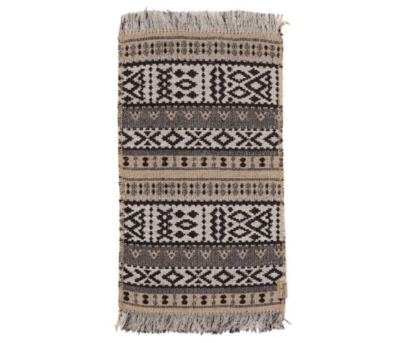 miniature rug toy woven pattern