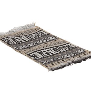 miniature rug toy woven pattern look1