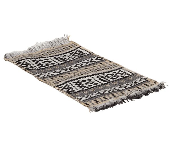 miniature rug toy woven pattern look1
