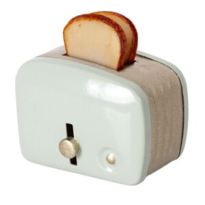 miniature toaster and bread mint