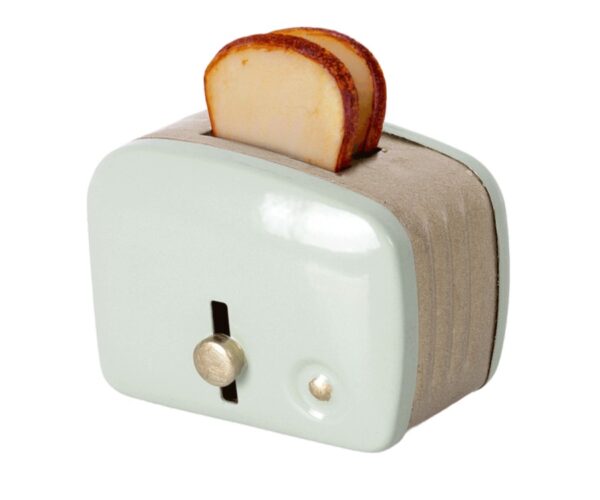miniature toaster and bread mint