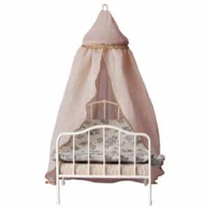 maileg miniature bed canopy rose