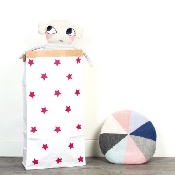 Paperbag Little Stars Pink MonPetit Zoreol