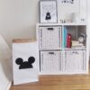 Paperbag Mickey House Black MonPetit Zoreol