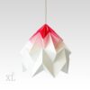 moth origami lamp xl gradient pink