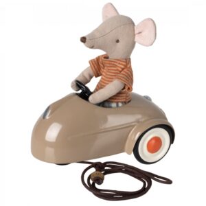 maileg mouse car toy brown