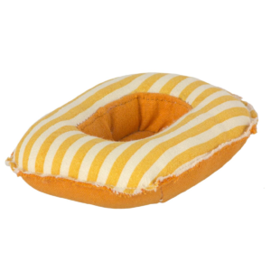 mouse rubber boat toy yellow stripe1
