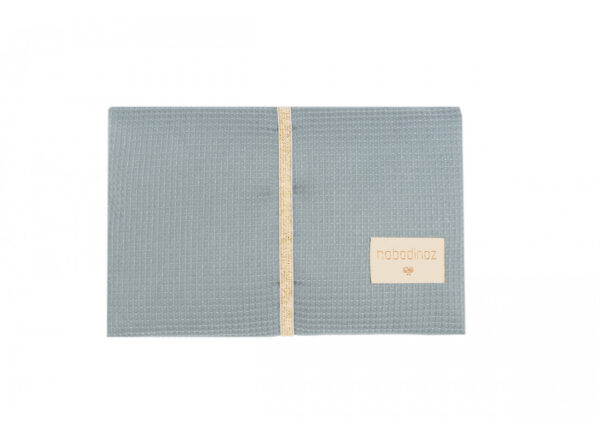 mozart changing pad stone blue