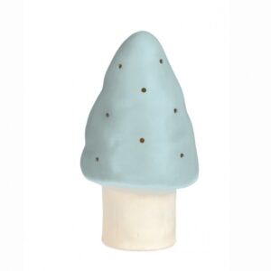 mushroom lamp blue small