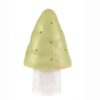 mushroom lamp olive small