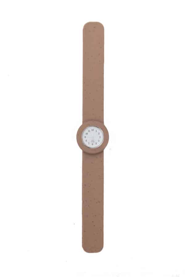 silicone watch for kids and adult strapies rusted brick