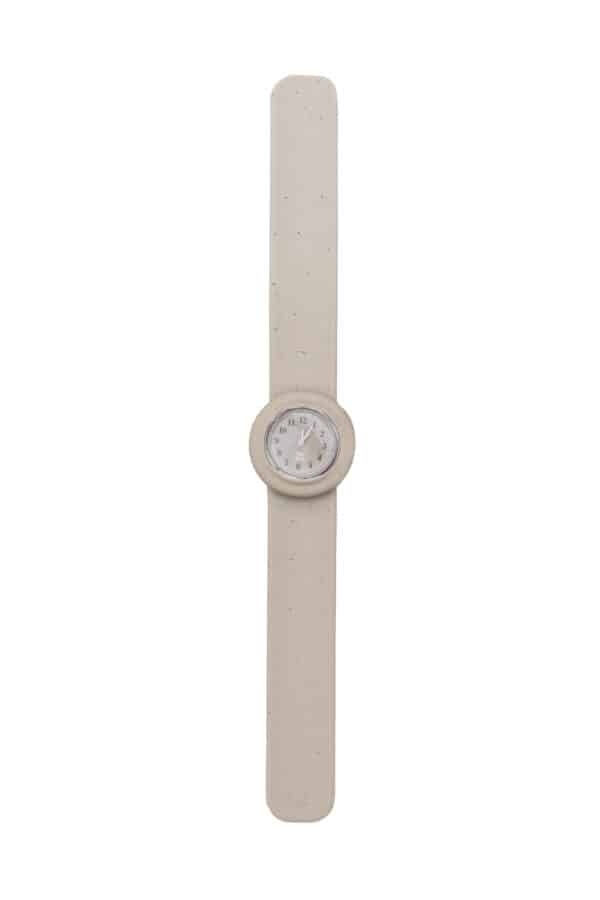 silicone watch for kids and adult strapies speckled nude
