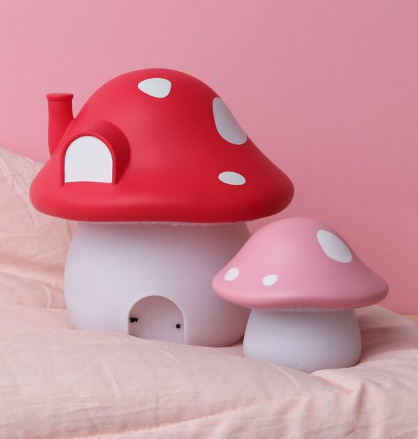 night light pink mushroom look4