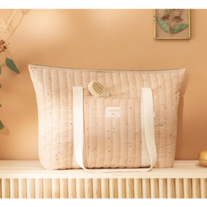 paris changing bag willow dune look