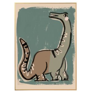 poster dino green wallposter