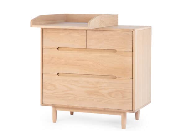 pure oak wood dresser + changing table