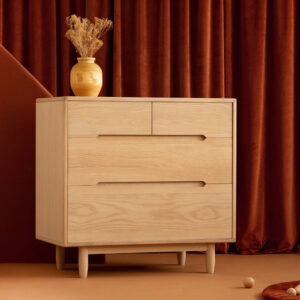 pure oak wood dresser look