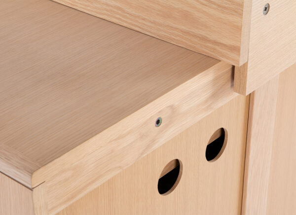 pure oak wood dresser look8