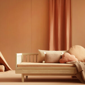 pure oak wood junior bed look3