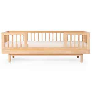 pure oak wood junior bed + security kit