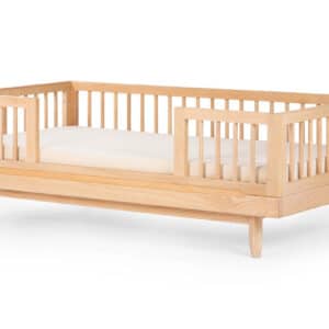 pure oak wood junior bed + security kit