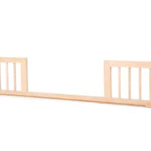 pure oak wood junior bed + security kit