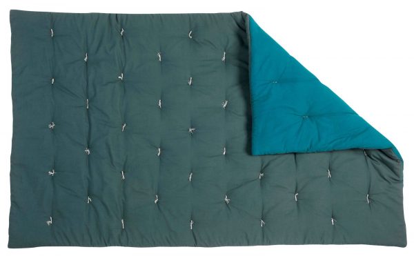 Quilt Blanket Simeon Ardoise Peacock