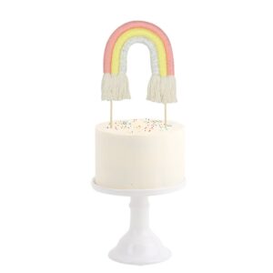 Rainbow Cake Topper-Party Decor