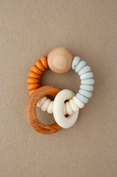 rattle teether dany orchre
