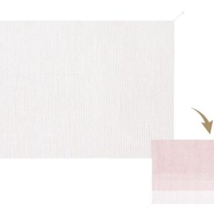 reversible washable rug gelato pink m