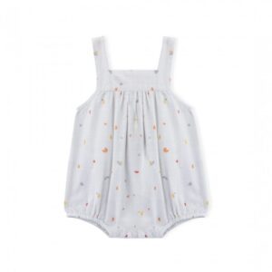 romper baby cotton music look