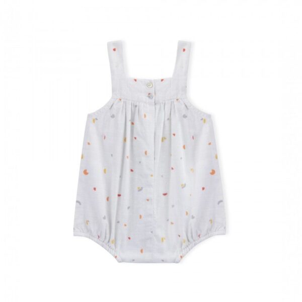 romper baby cotton music look2