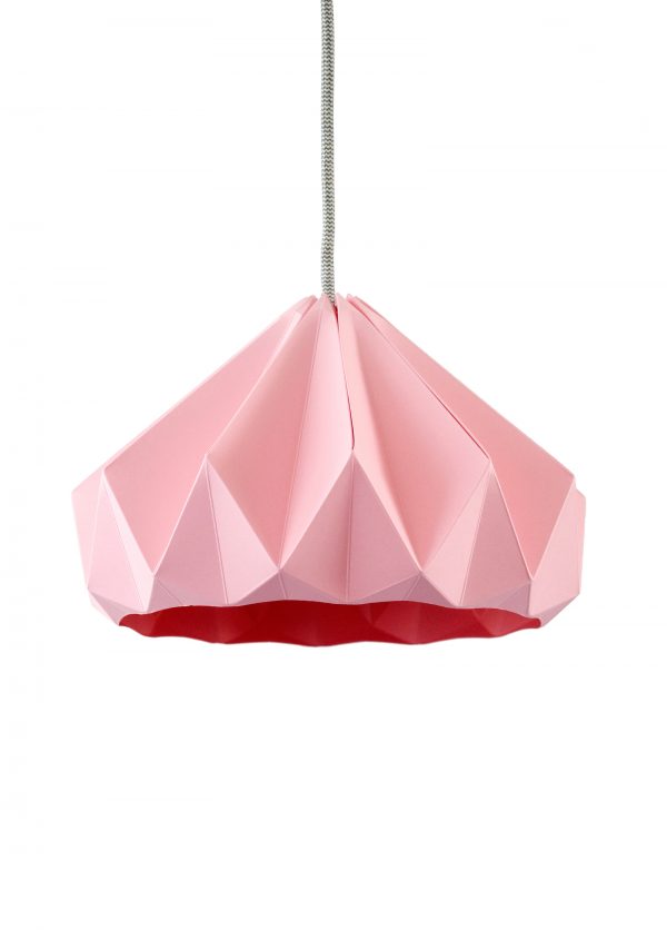 Chestnut Origami Lamp Home Decor