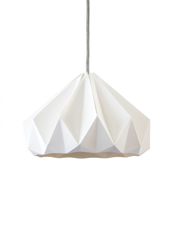 Chestnut Origami Lamp Home Decor