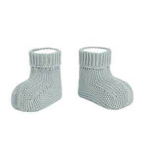 sand stitch baby booties brume