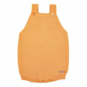 sand stitch rompersuit peach