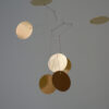 shanyn brass hanging kinetic mobile