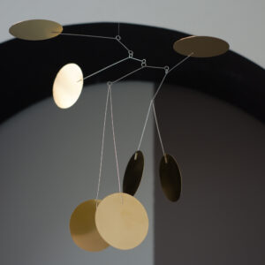 shanyn brass hanging kinetic mobile look4