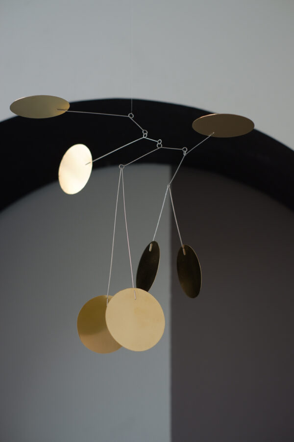 shanyn brass hanging kinetic mobile look4