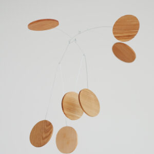 shanyn wood hanging kinetic mobile